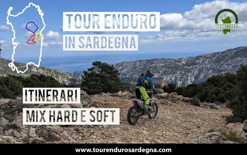 Tour Enduro itinerari Hard e Soft in Sardegna