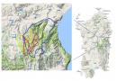 Cartina Tracce Enduro Raid della Barbagia - Ottobre 2017 3 giorni