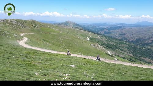 Breathtaking views across Sardinia from the peaks of Gennargentu Breathtaking views across Sardinia from the peaks of Gennargentu